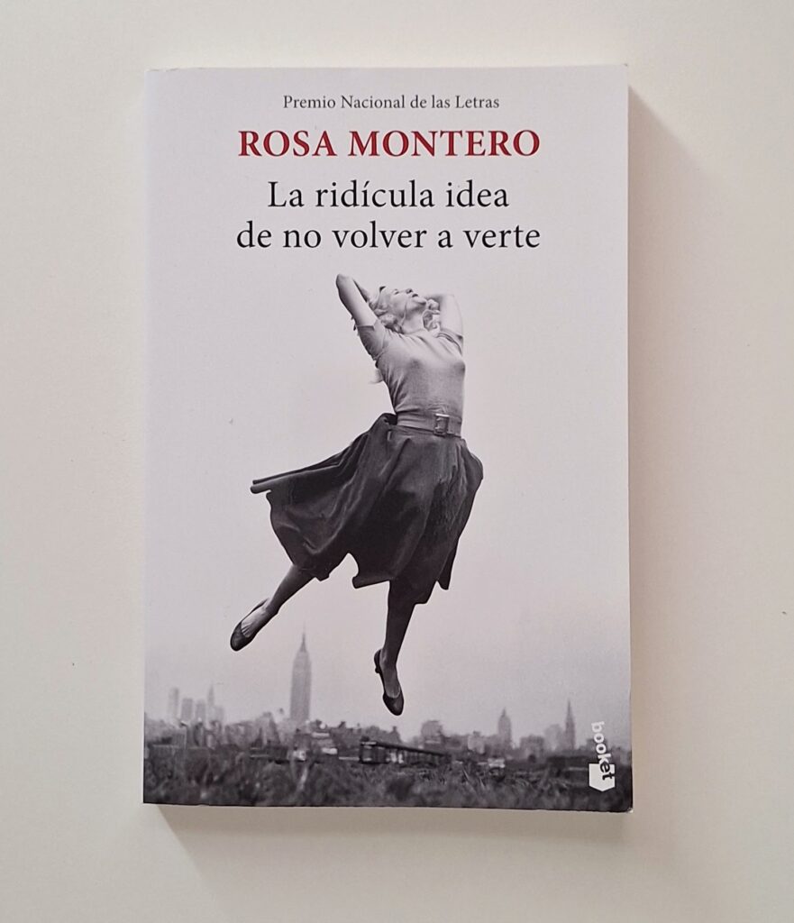Book cover of a book by the Spanish writer Rosa Montero.